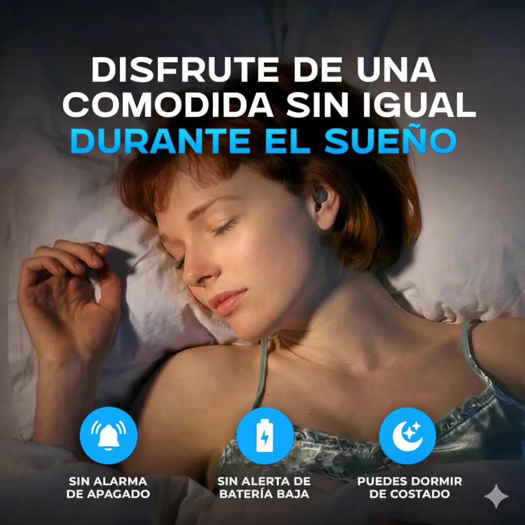 Auriculares para Dormir / Viajar Cómodos con Bluetooth | Beelux